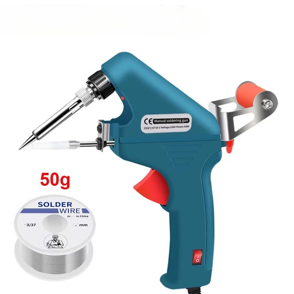 Blue Soldering Iron 60W Eagle Beak Endothermic Handheld Gun