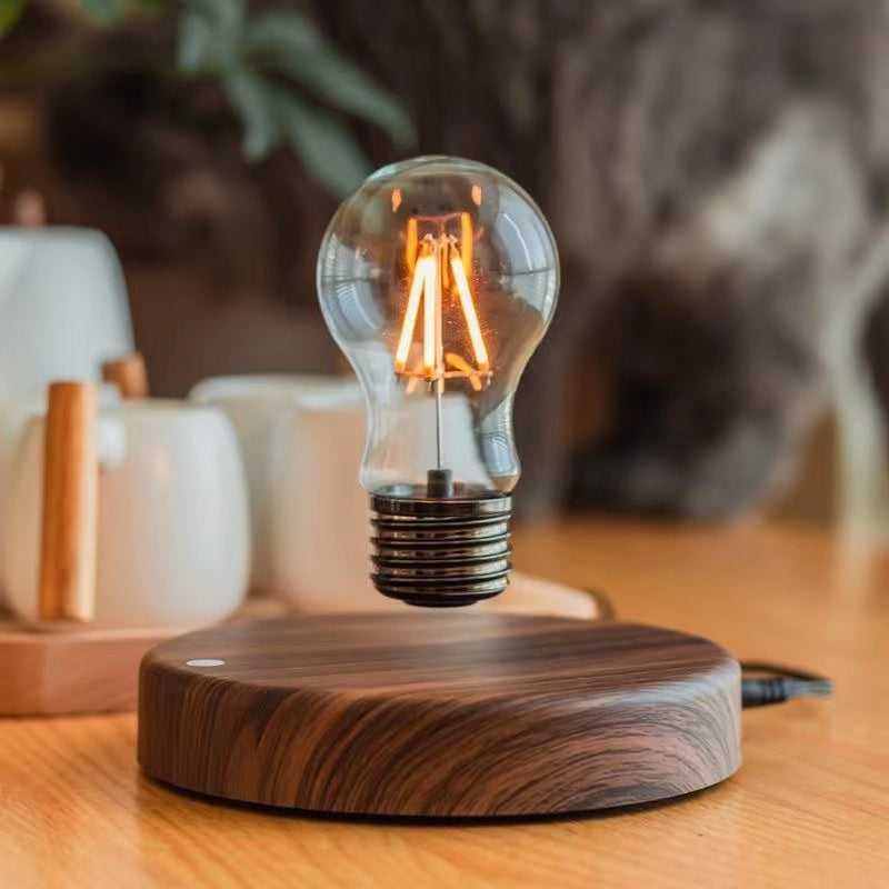 Creativity Magnetic Levitation Lamp Floating Glass LED Bulb Home Office Desk Decoration