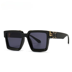 Sun Glasses Retro Square Sunglasses Women Men Oversized