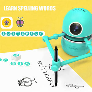 Drawing Robot for Kid Educational Early Toys English Language Learning for Kids Gifts Baby