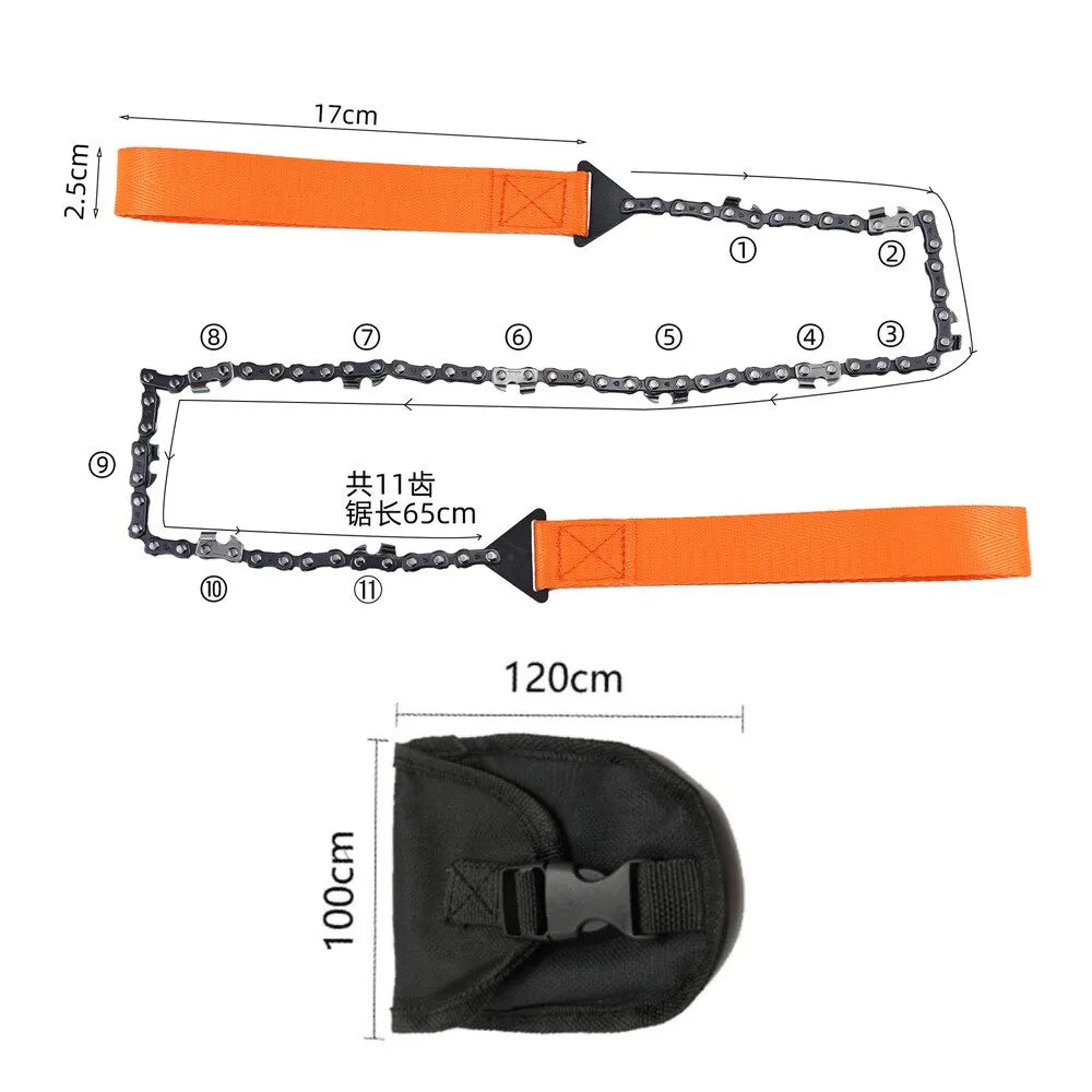 Portable Chain Saw Tool Multi-function Saw Chain Pocket