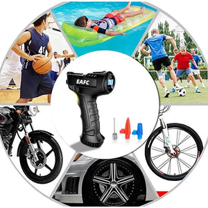 Pump Portable Air Compressor 120w Tire Inflator Digital for Car Bicycle Balls