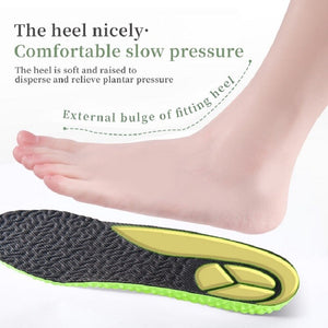 Sports Shock Absorption Insole Shoes Pad Men Women