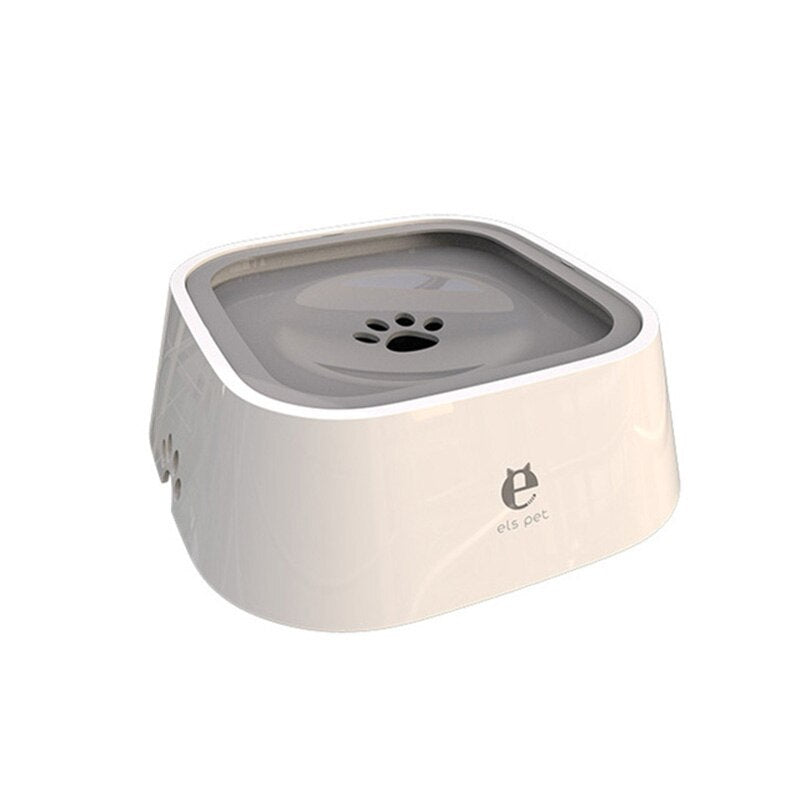 Dog Drinking Water Bowls Floating Non-Wetting Mouth Cat Slow Anti-Overflow