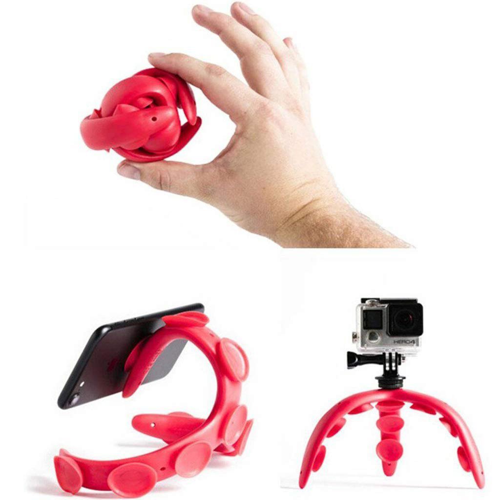 Octopus silicon phone holder