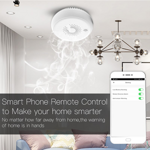 Smart Smoke Fire Alarm Sensor Detector Home Security System