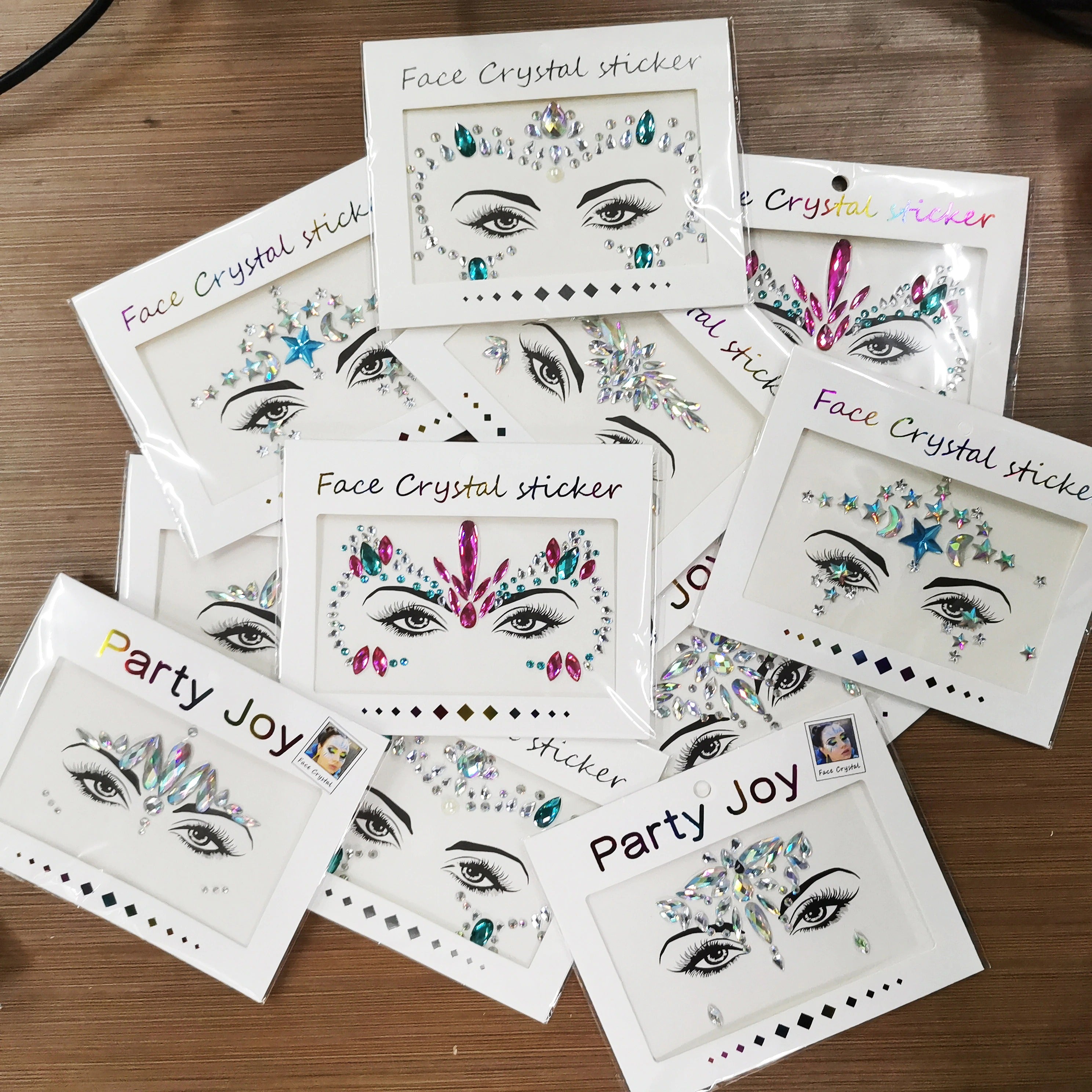 Face Tattoo Eye Sticker Diamond Face Sticker Woman Tatoo