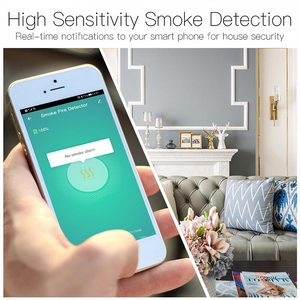 Smart Smoke Fire Alarm Sensor Detector Home Security System