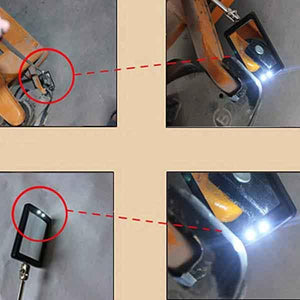 Portable Led Telescopic Inspection Mirror