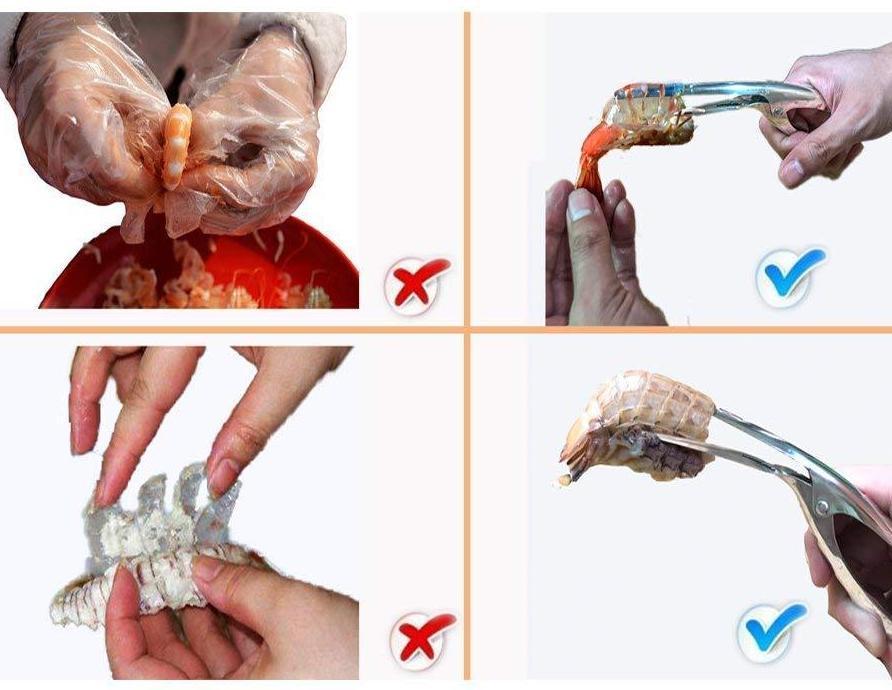 Professional Shrimp Stainless Steel Peeler