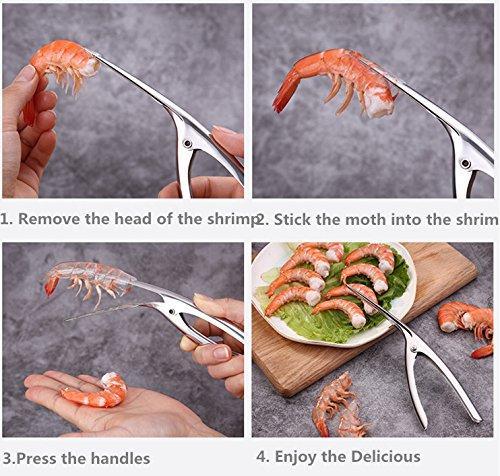 Professional Shrimp Stainless Steel Peeler