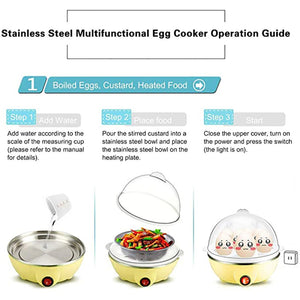 Eggs Boiler Steamer Multi Function Rapid Electric Egg Cooker