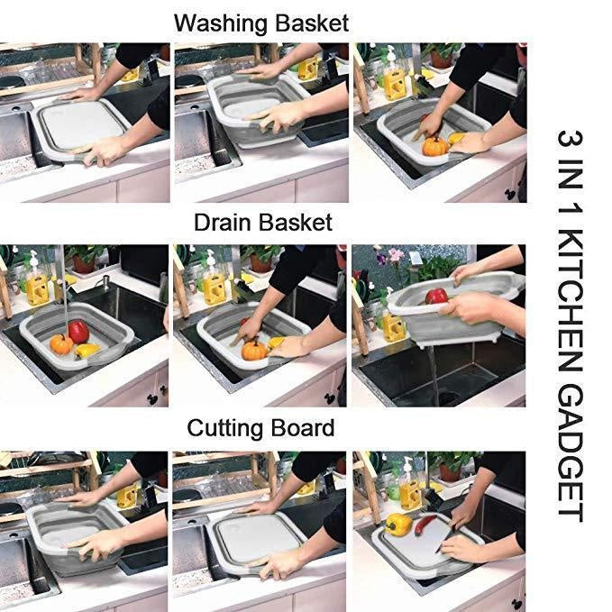 Multifunction Folding Cutting Board