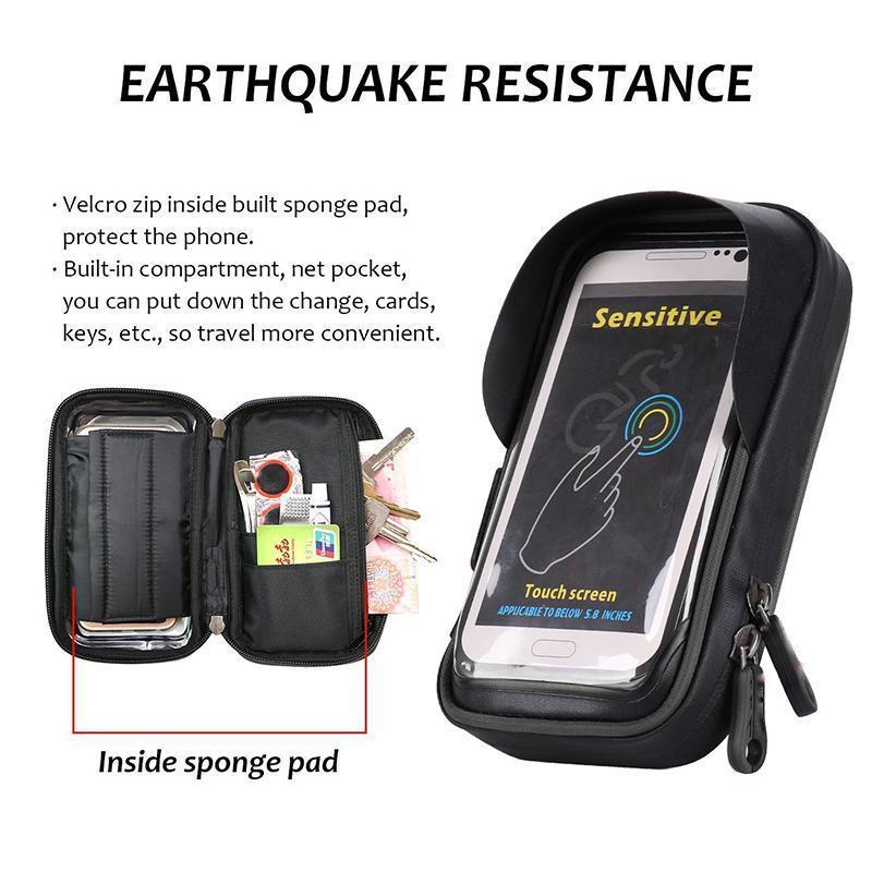 Phone Holder Bag For Bicycle