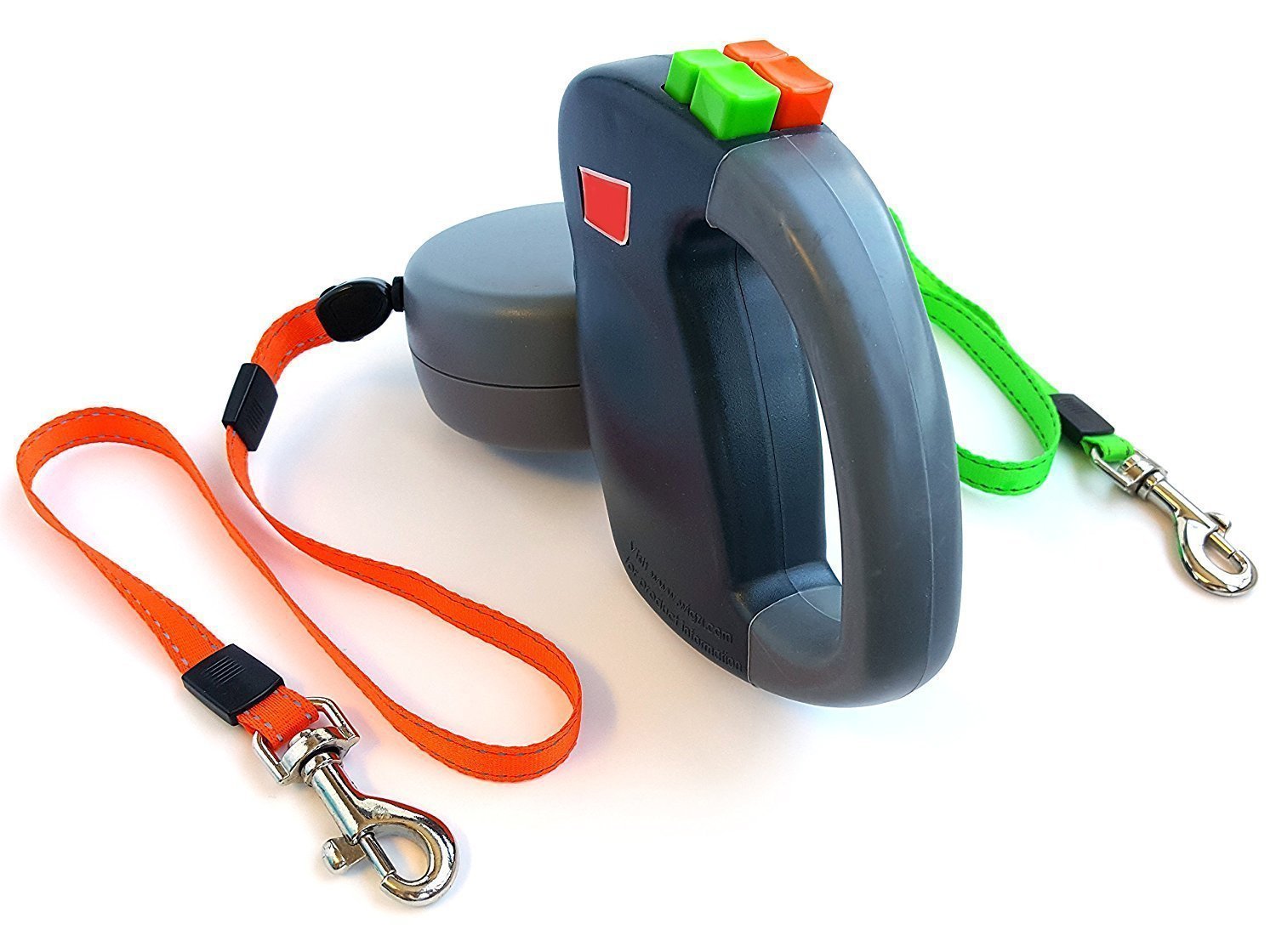 2 DOGS RETRACTABLE LEASH