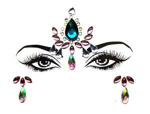 Face Tattoo Eye Sticker Diamond Face Sticker Woman Tatoo