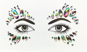 Face Tattoo Eye Sticker Diamond Face Sticker Woman Tatoo