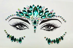 Face Tattoo Eye Sticker Diamond Face Sticker Woman Tatoo