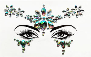 Face Tattoo Eye Sticker Diamond Face Sticker Woman Tatoo