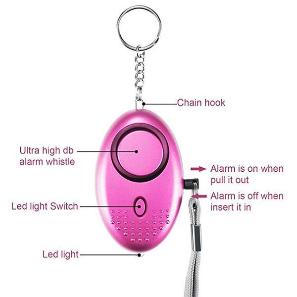 Emergency Personal Alarm Keychain