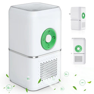 Air Purifier Ozone Generator Ionizer Mini 3 in 1 MultiFunction Mode Household Negative Ion Dusting Formaldehyde Removing