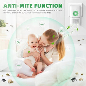 Air Purifier Ozone Generator Ionizer Mini 3 in 1 MultiFunction Mode Household Negative Ion Dusting Formaldehyde Removing