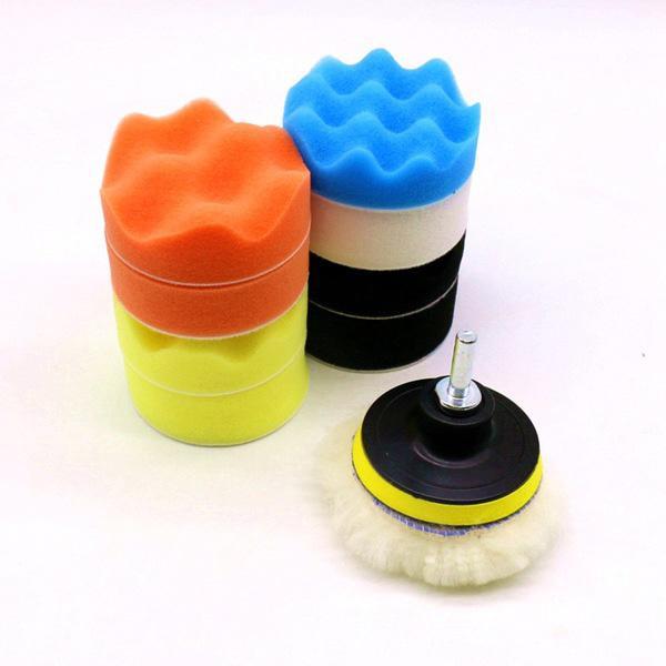 CAR POLISHING AND WAXING SPONGE SET