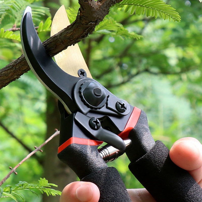 Garden Pruner Stainless Steel Scissor Labor-Saving Spring Pruning Shear Garden Grafting