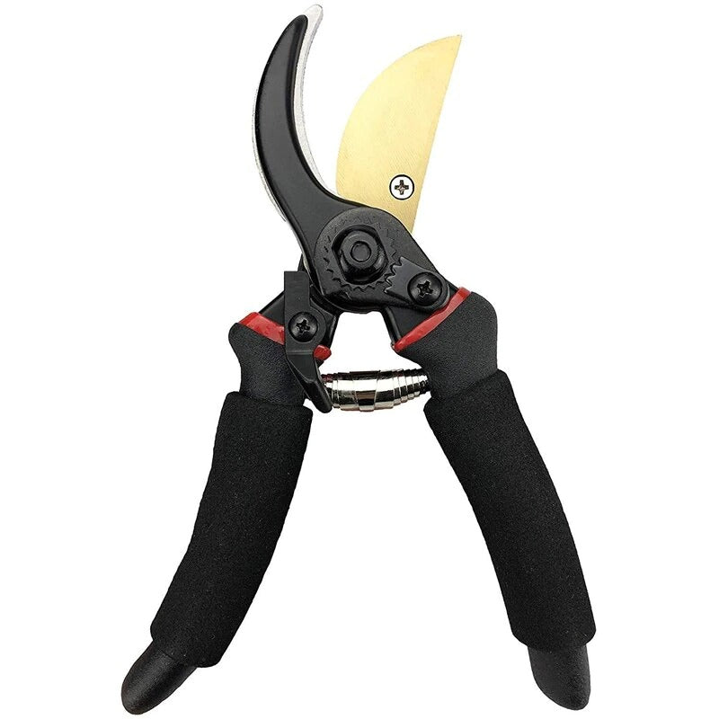 Garden Pruner Stainless Steel Scissor Labor-Saving Spring Pruning Shear Garden Grafting