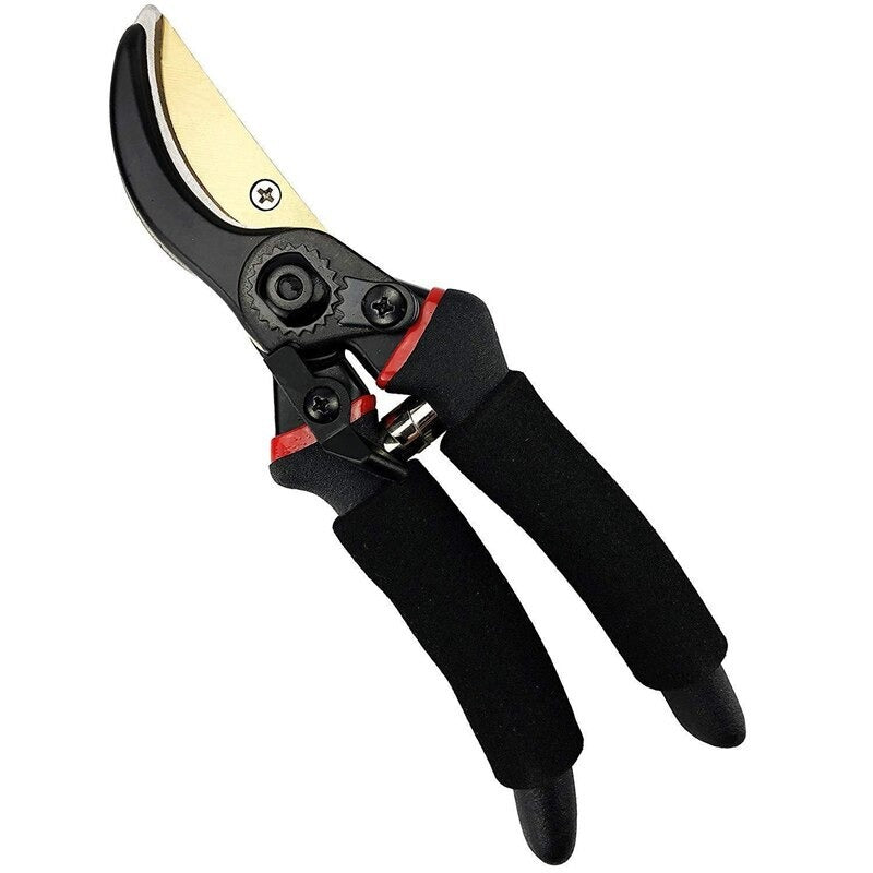 Garden Pruner Stainless Steel Scissor Labor-Saving Spring Pruning Shear Garden Grafting