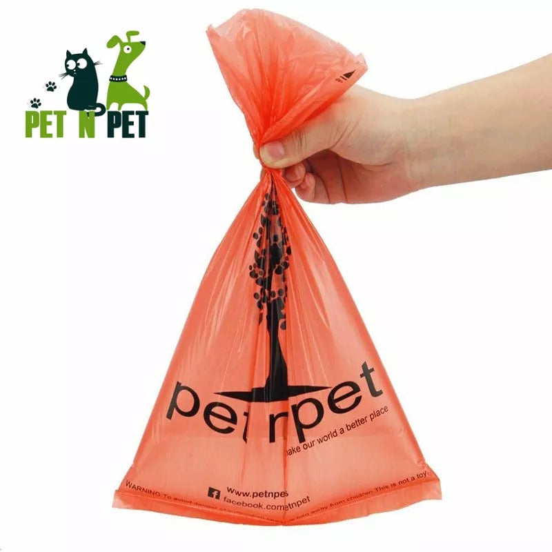 Pet N Pet 1080 Counts Large Green Dog Waste Bags Unscented 60 Rolls Doggie Refill Bags