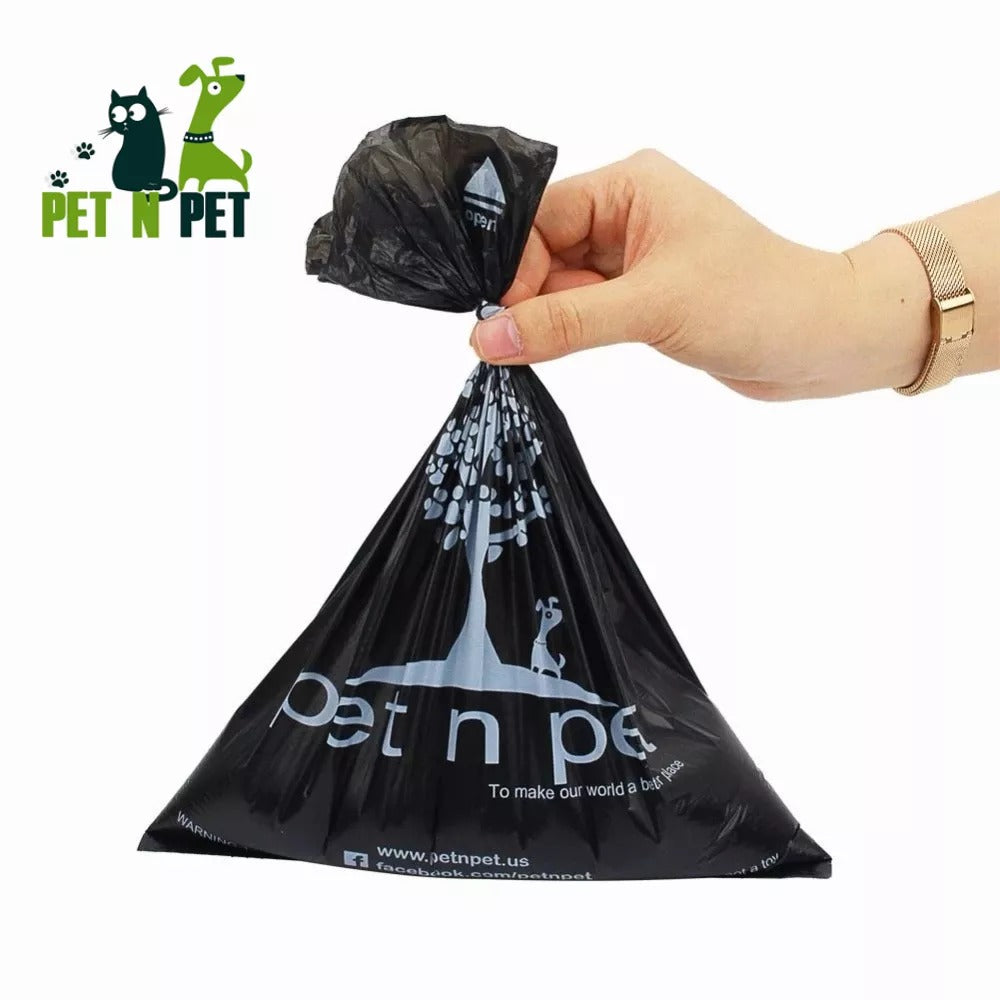 Dog Poop Bags Earth-Friendly 1080 Counts 60 Rolls Large Green