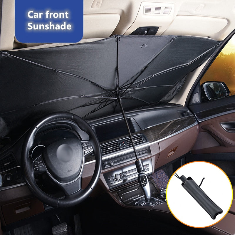 Car Sun Shade Protector Interior Windshield Front Window Sunshade