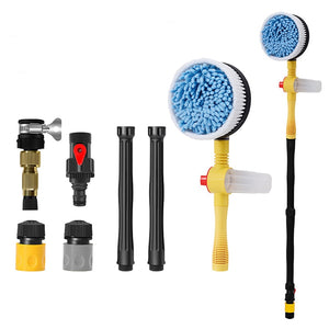 Car Cleaning Brush Car Wash Foam Brush Automatic Rotating