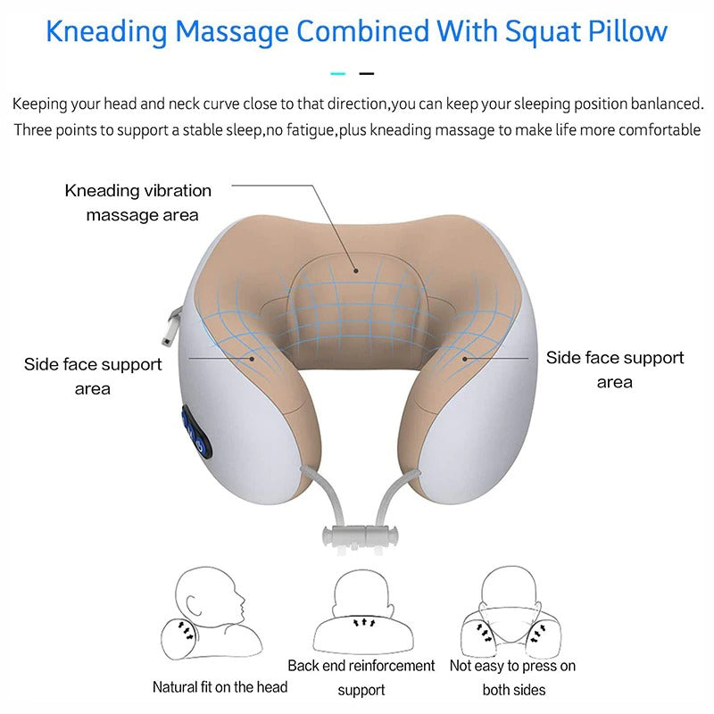 Massage pillow Electric Neck Massager Portable