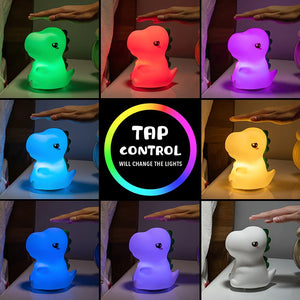 Baby Dinosaur Night Lamp Light Bedroom with Remote Control