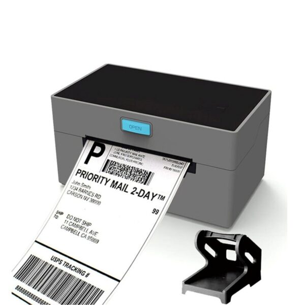 002-compressed 4 Inch Desktop Thermal Label Printer Thermal Barcode Printer for Shipping Express Label 4x6 Printing