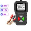 Car Battery Tester 6V 12V 24V 100-2000 CCA 2Ah-220Ah Battery System Detect Auto Battery Analyzer Car Battery