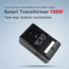 Transformer Power Converter Adapter 2-Way Voltage 110V/120V To 220V/240V