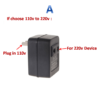 110v To 220v & 220v To 110v Power Voltage Converter Adapter Travel Transformer