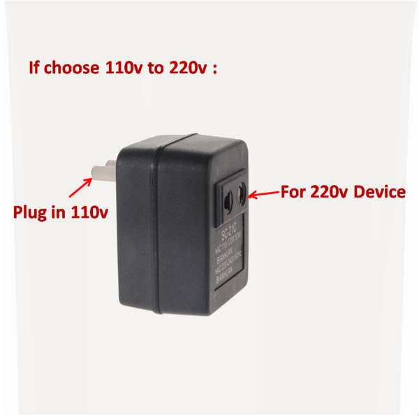 110v To 220v & 220v To 110v Power Voltage Converter Adapter Travel Transformer