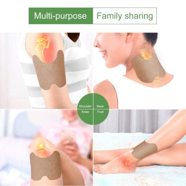 Knee patch Pain Relieving Patch Reduce Inflammation Self-Heating Sticker Cold Protection Wormwood Extract Body Patch