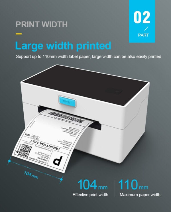 2022-4-inch-desktop-thermal-label-printe_main-2 4 Inch Desktop Thermal Label Printer Thermal Barcode Printer for Shipping Express Label 4x6 Printing