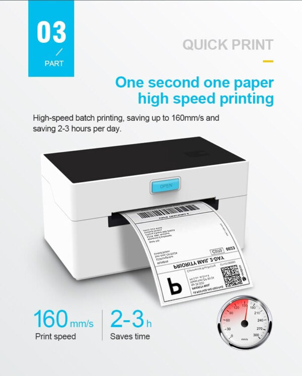 2022-4-inch-desktop-thermal-label-printe_main-3 4 Inch Desktop Thermal Label Printer Thermal Barcode Printer for Shipping Express Label 4x6 Printing