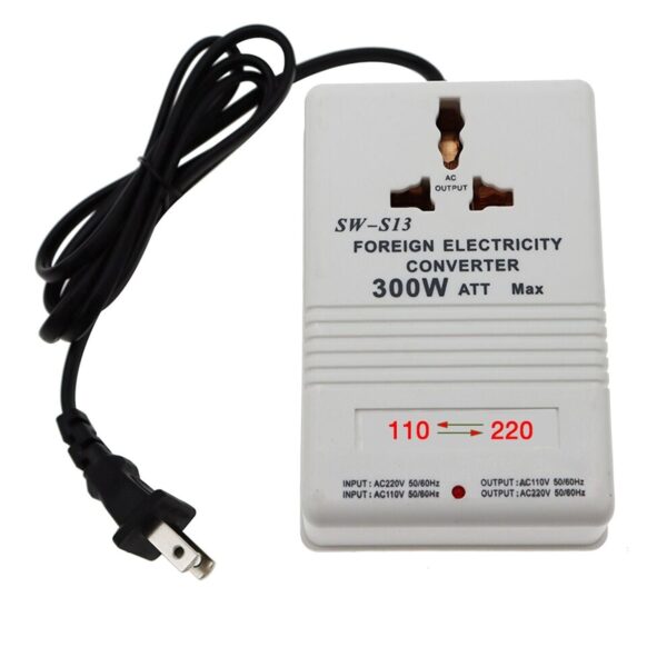 Travel Adapter Switching Transformer Professional Converter 110v to 220v Dual Voltage