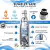 Water Bottle Portable Water Bottle Secret Stash Pill Organizer Can Safe Hiding Spot for Money Bonus Key Ring Box