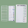 Self Discipline Check List Sticky Notes Daily Weekly Monthly Planner Child Habits