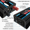 Converter Charger Adapter 12v To 110v & 220v Voltage Transformer 4000W