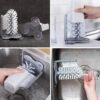 Wall-mounted Glass Cleaning Brush