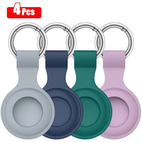 4PCS Protective Sleeve Case Cover For Apple Airtag Tracker Location